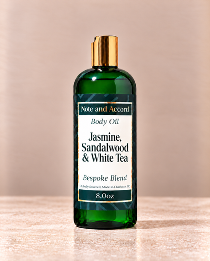 Jasmine, Sandalwood and White Tea - Body Oil