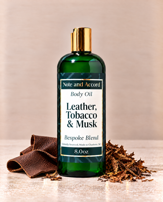 Leather, Tobacco and Musk Oil