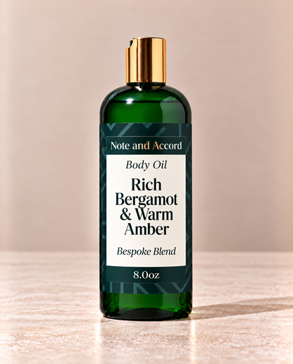 Rich Bergamot and Warm Amber Oil