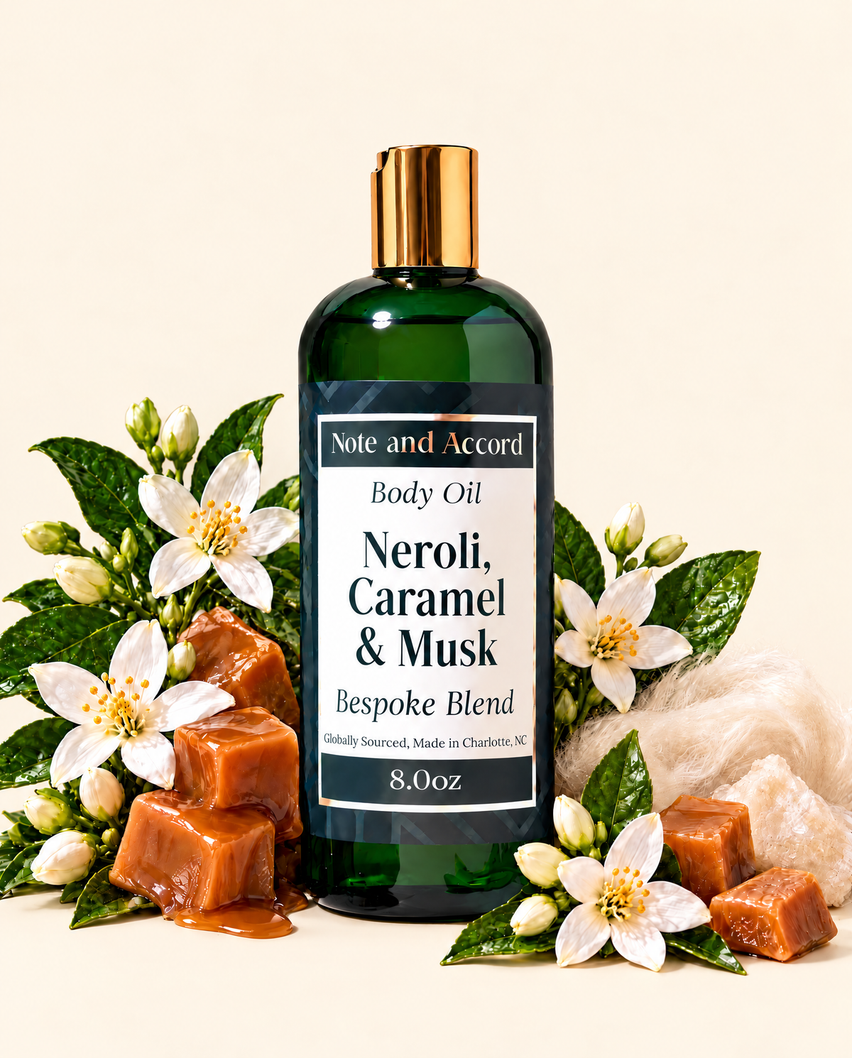 Neroli, Caramel and Musk Body Oil