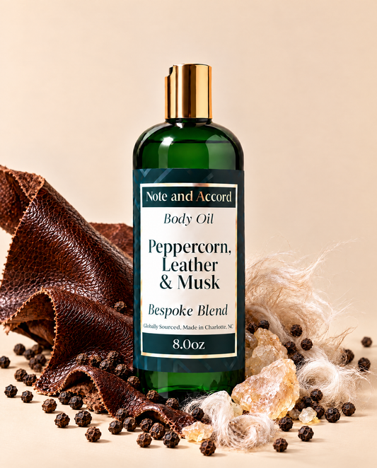 Peppercorn, Leather and Musk Oil