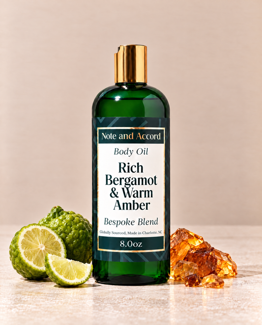Rich Bergamot and Warm Amber Oil