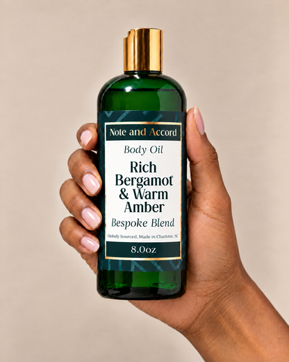 Rich Bergamot and Warm Amber Oil