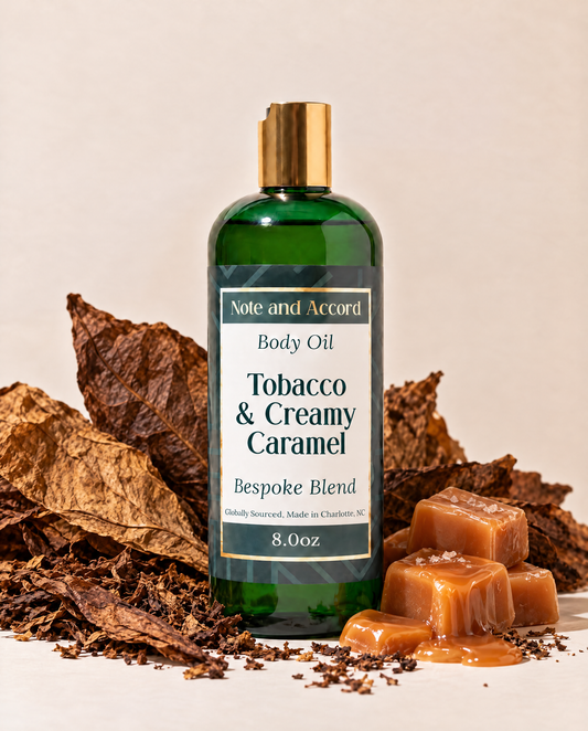 Tobacco and Creamy Caramel Oil