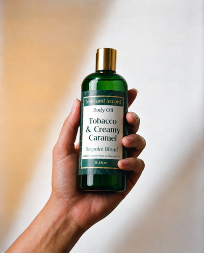 Tobacco and Creamy Caramel Oil