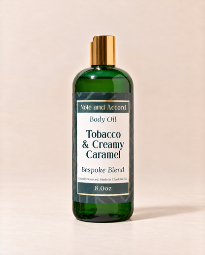 Tobacco and Creamy Caramel Oil